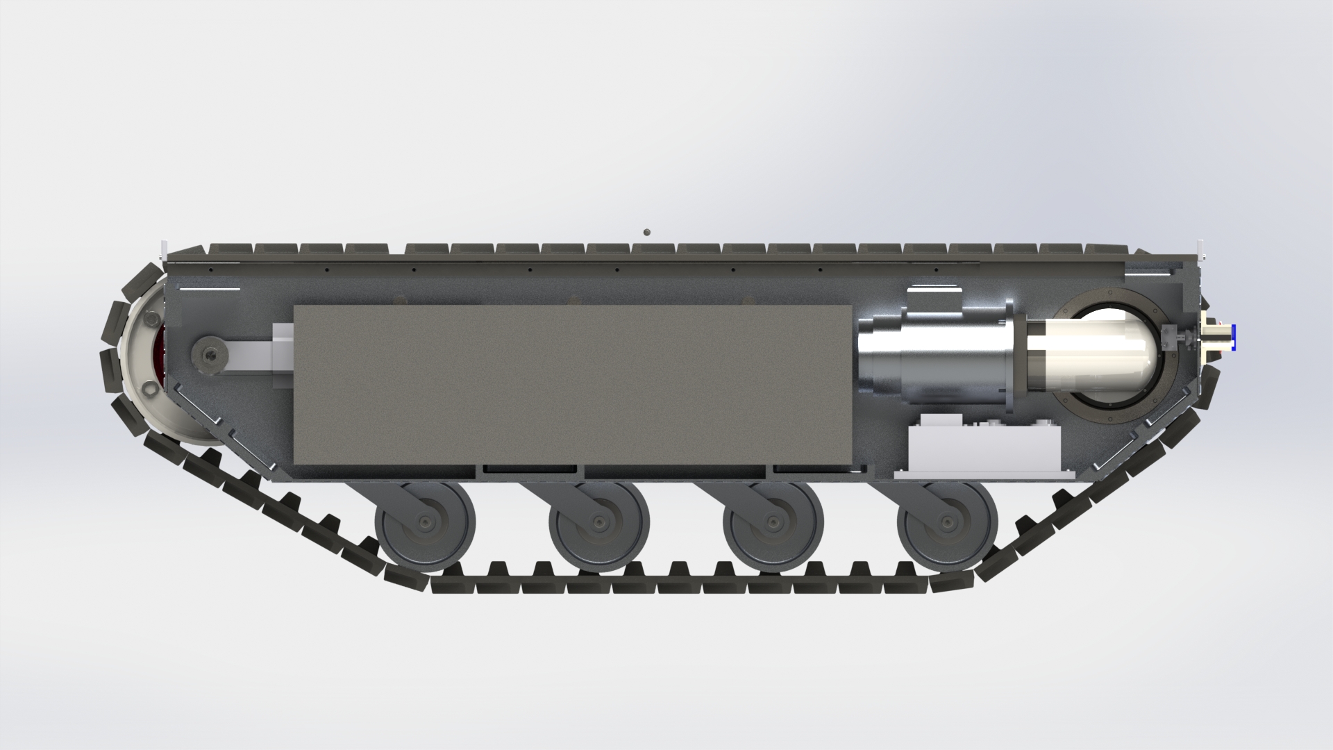 自动翻斗履带车